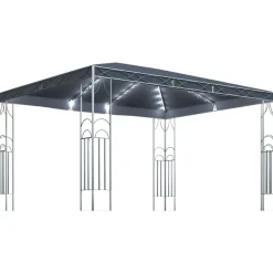 Altana Antracyt 400 x 300 cm Tkanina vidaXL