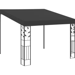 Altana przyścienna, 3 x 3 x 2,5 m, antracytowa
