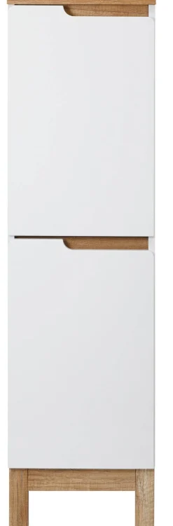 Astor Półsłupek 35 cm Spek Biały Połysk