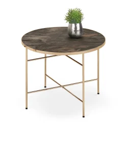 Ława ISABELLE 60x60 ciemny marmur