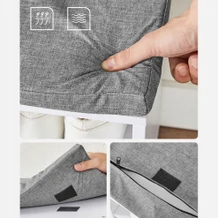 Ławka do Przedpokoju z Półkami na Buty Siedziskiem Szafka na Buty Obuwie