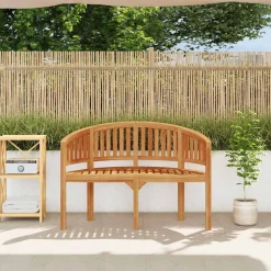 Ławka ogrodowa Brąz 120 cm Drewno vidaXL