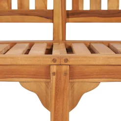 Ławka ogrodowa Brąz 120 cm Drewno vidaXL