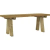 Ławka ogrodowa Brąz 110 x 38 x 45 cm Drewno sosnowe vidaXL