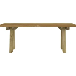 Ławka ogrodowa Brąz 110 x 38 x 45 cm Drewno sosnowe vidaXL