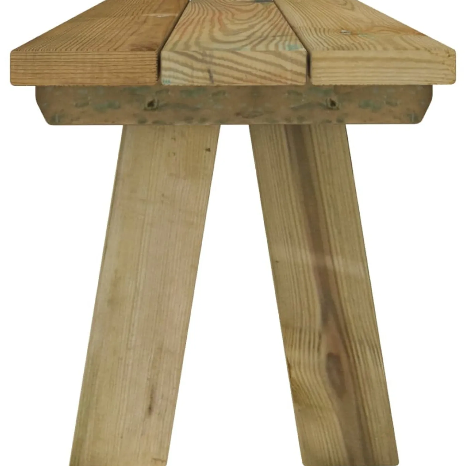 Ławka ogrodowa Brąz 110 x 38 x 45 cm Drewno sosnowe vidaXL
