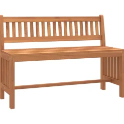 Ławka ogrodowa Brąz 110 x 45 x 77 cm Drewno vidaXL