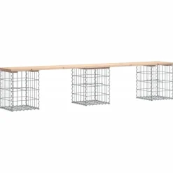 ławka ogrodowa Brąz 203 x 31 x 42 cm Drewno sosnowe vidaXL