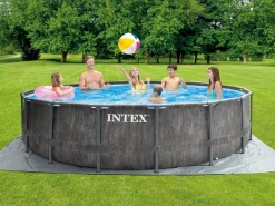 Basen ogrodowy stelażowy 457x122cm Intex zestaw 18w1