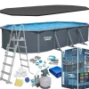 Basen stelażowy Hydrium 732x366x132 Bestway całoroczny 561CW zestaw