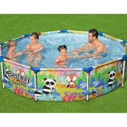Basen stelażowy ogrodowy 274x66 Bestway zestaw 4w1