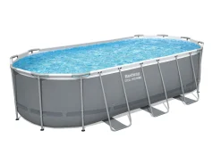 Basen stelażowy ogrodowy 610x366x122 Bestway 12w1