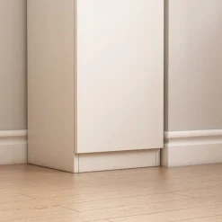 Biały regał nowoczesny stojący wysoki loft 180 cm