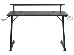 Biurko gamingowe Black 120 cm czarne