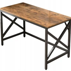 Biurko komputerowe w stylu rustykalnym 120cm