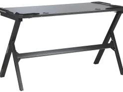 Biurko gamingowe LED 122x 60 RGB czarne