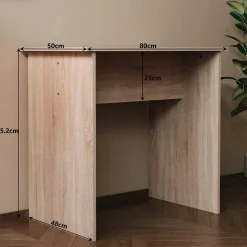 Biurko komputerowe skandynawski stolik do biura pokoju loft 80cm