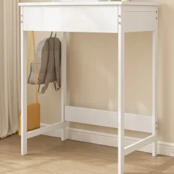 Biurko komputerowe stół dla dzieci mały stolik z 1 szuflada nowoczesne 60cm