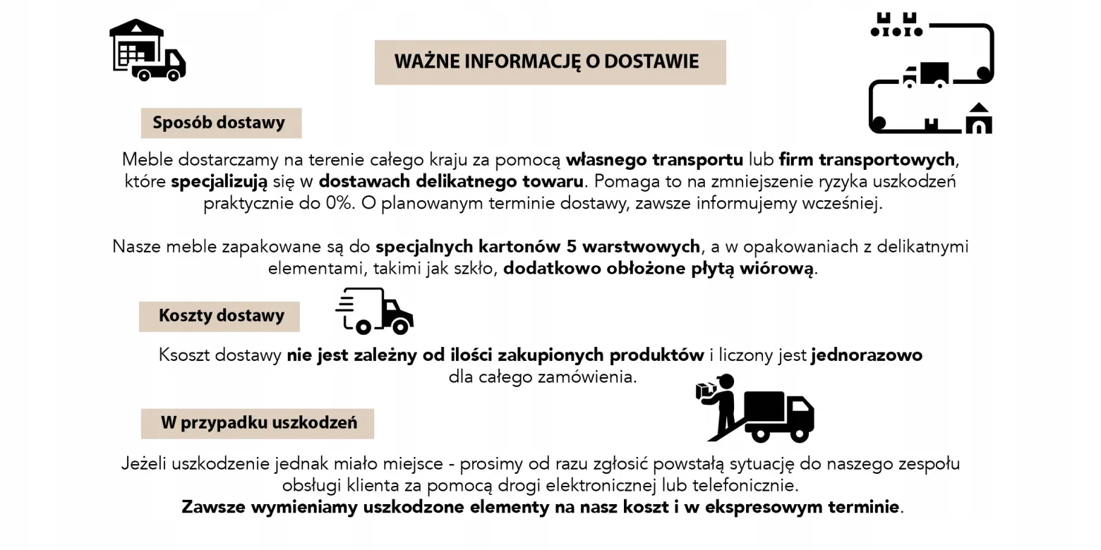 Biurko Komputerowe Toaletka Stół Dąb Craft Połysk
