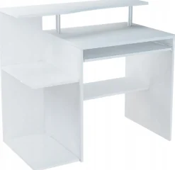 Biurko pod komputer B1 BIAŁE 100cm szafka