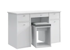 Biurko Toaletka Classic Diamond biały mat – elegancka i praktyczna