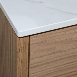 Blat łazienkowy HPL do szafki 150cm 150,5×45cm Calacatta (K551SU)