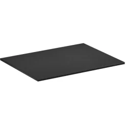 Blat łazienkowy kompaktowy 40 cm czarny struktura kamienia