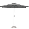 Bolzano Katan Parasol basenowy okrągły Ø300 szary aluminiowy