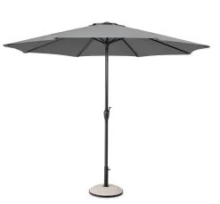 Bolzano Katan Parasol basenowy okrągły Ø300 szary aluminiowy