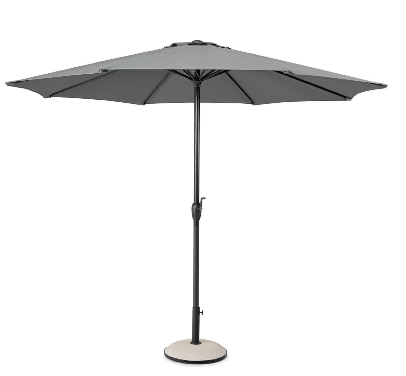 Bolzano Katan Parasol basenowy okrągły Ø300 szary aluminiowy