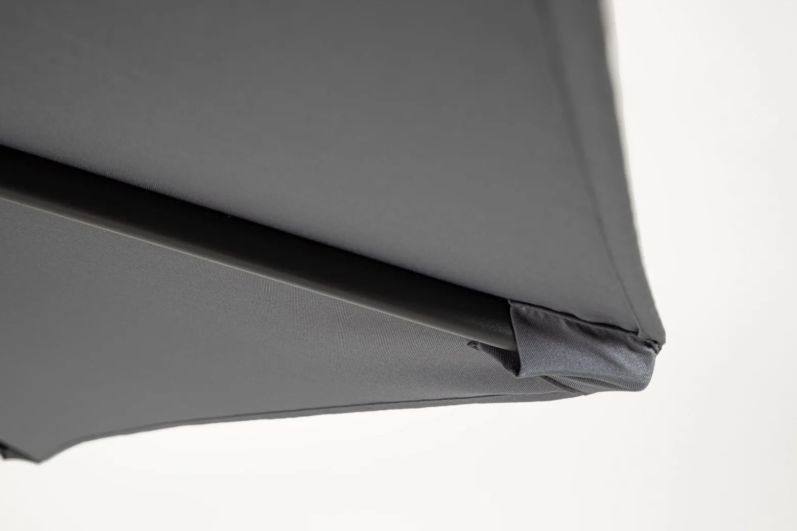 Bolzano Katan Parasol basenowy okrągły Ø300 szary aluminiowy