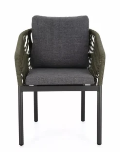 Bolzano Galla Krzesło ogrodowe 62x68 antracytowe aluminium