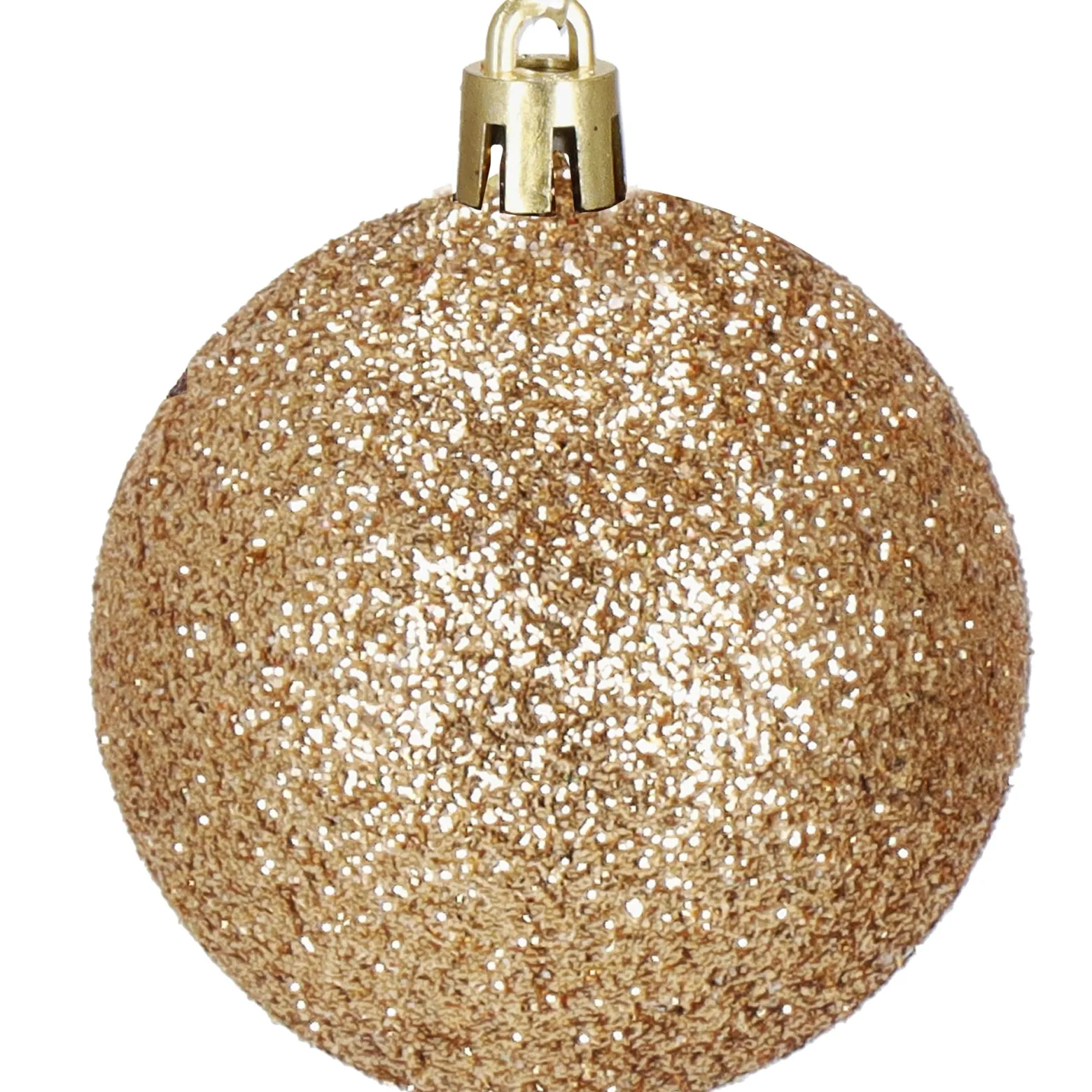 Bombki choinkowe 101 szt. zawieszki brązowe, rose gold
