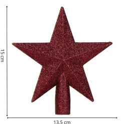 Bombki choinkowe 101 szt. zawieszki brązowe, rose gold