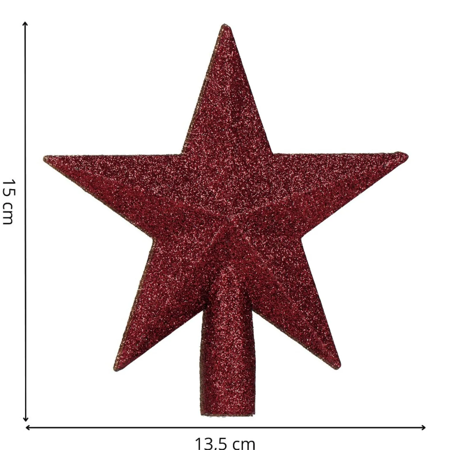 Bombki choinkowe 101 szt. zawieszki brązowe, rose gold
