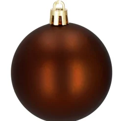 Bombki choinkowe 101 szt. zawieszki brązowe, rose gold