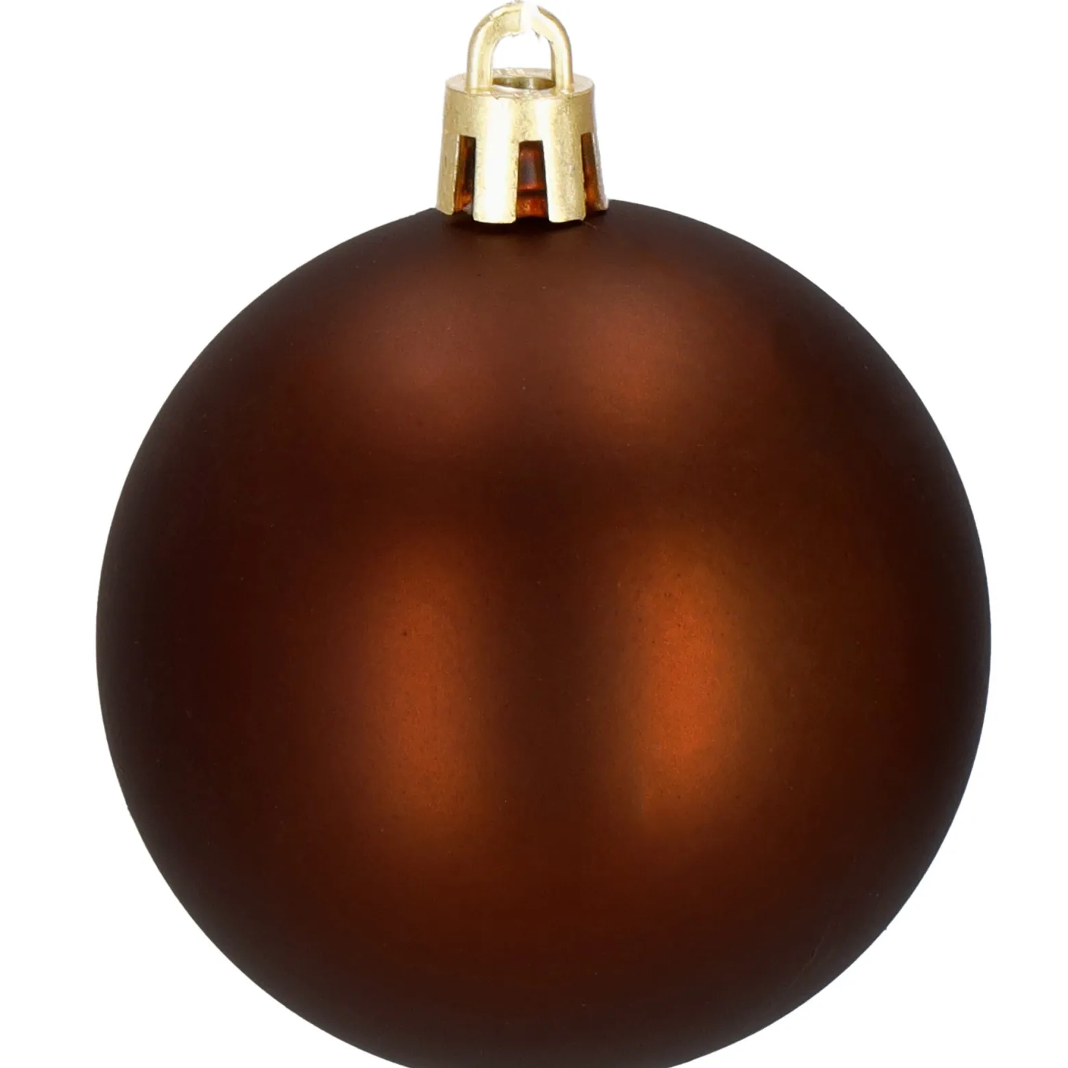 Bombki choinkowe 101 szt. zawieszki brązowe, rose gold