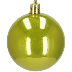 Bombki choinkowe 30 szt.6cm czerwony, zielony