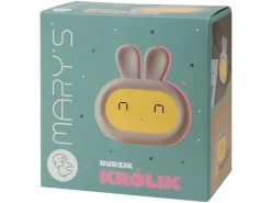 Budzik Mary's Królik szary