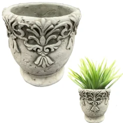 Cementowa Doniczka Klasyczna Vintage 11,5 cm