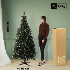 Choinka sztuczna Diamentowa Sosna 180 cm Piękna