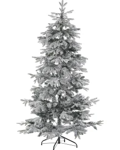 Choinka sztuczna ośnieżona 210 cm biała