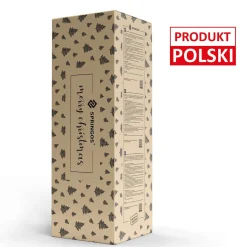 Choinka sztuczna premium 120 cm świerk kaukaski śnieżony ze stojakiem