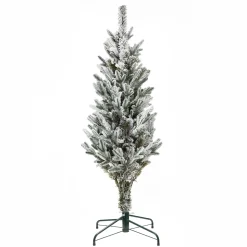 Choinka sztuczna premium 120 cm świerk kaukaski śnieżony ze stojakiem
