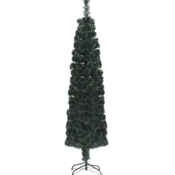 Choinka Sztuczna Wąska Zielona Sztuczna Choinka Ze Stojakiem 120 cm