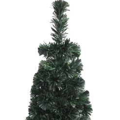 Choinka Sztuczna Wąska Zielona Sztuczna Choinka Ze Stojakiem 120 cm