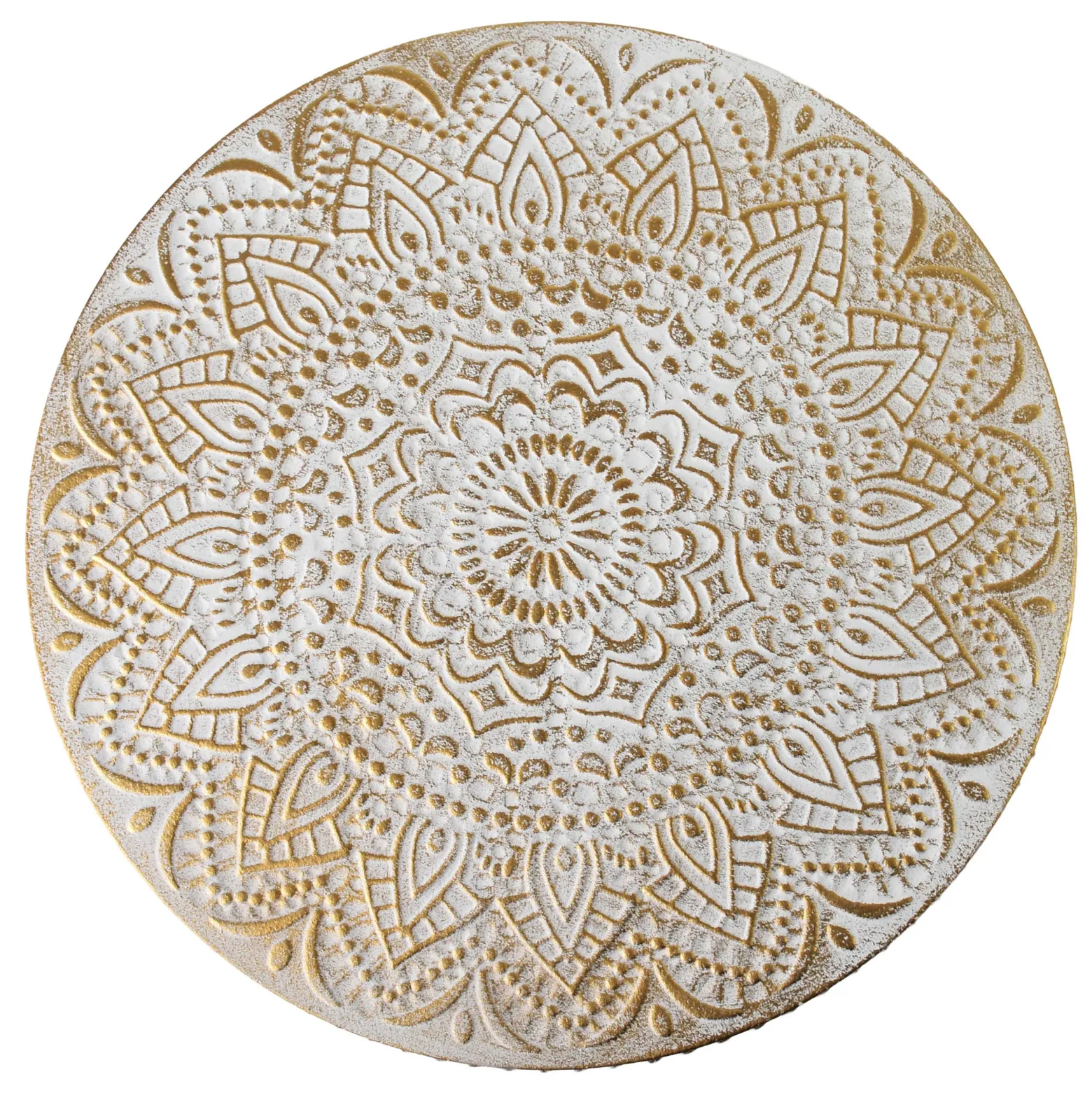 DAZ Patera dekoracyjna 30x30x6cm mandala pozłacana