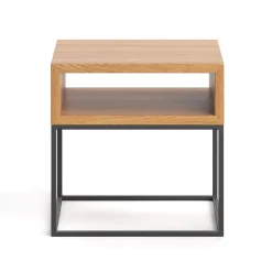 Dębowy stolik nocny Loom