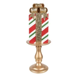 Dekoracja figurka prezent świąteczny 46 cm