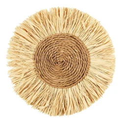Dekoracja z Rafii okrągła 37cm